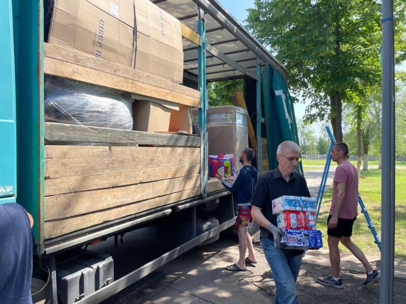 Допомога із Португалії – для переселенців з Херсонщини (ВІДЕО)