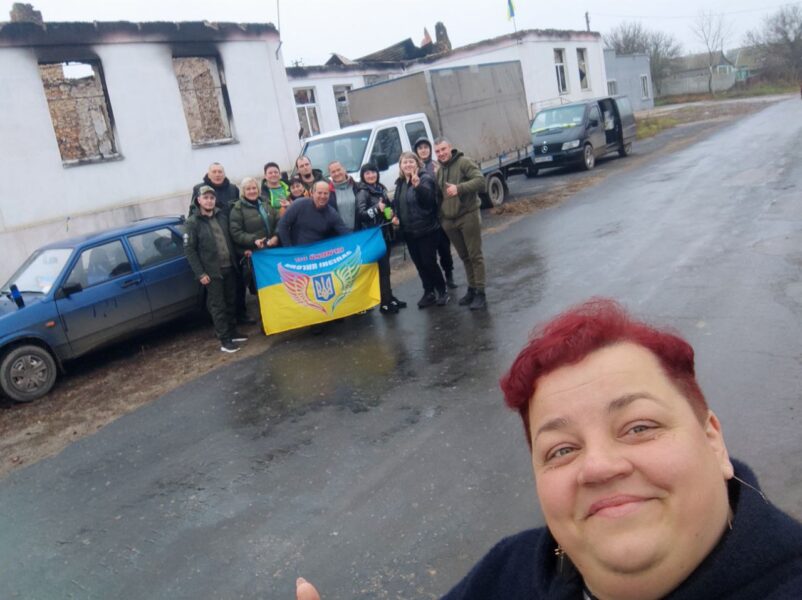 Криворізькі активісти доставили допомогу в Бериславський район Херсонщини