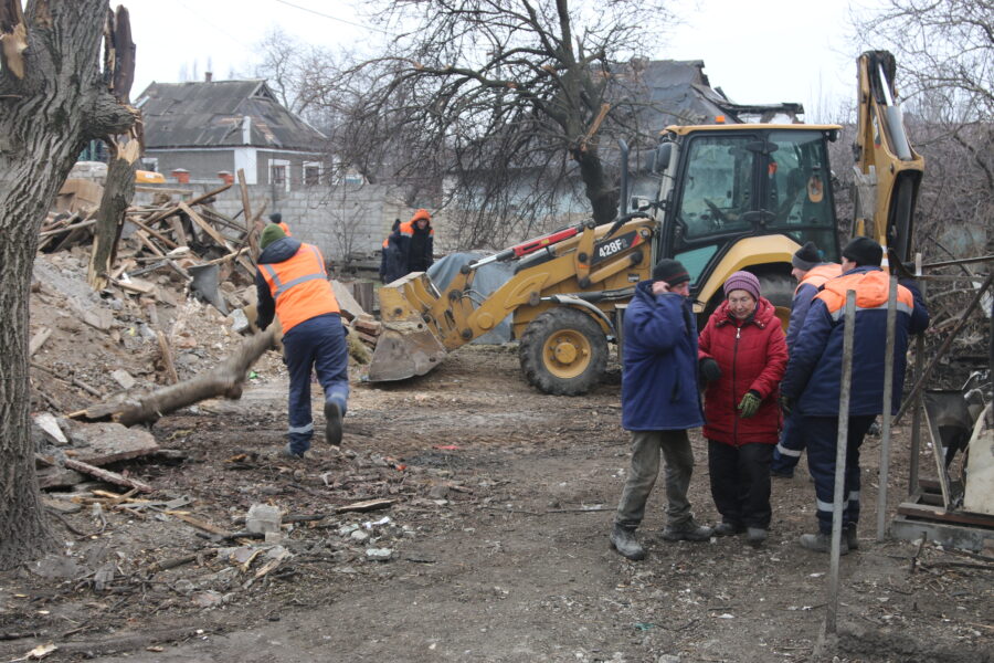 Очільники міського осередку “Слуги Народу” відвідали місце трагедії 14 січня