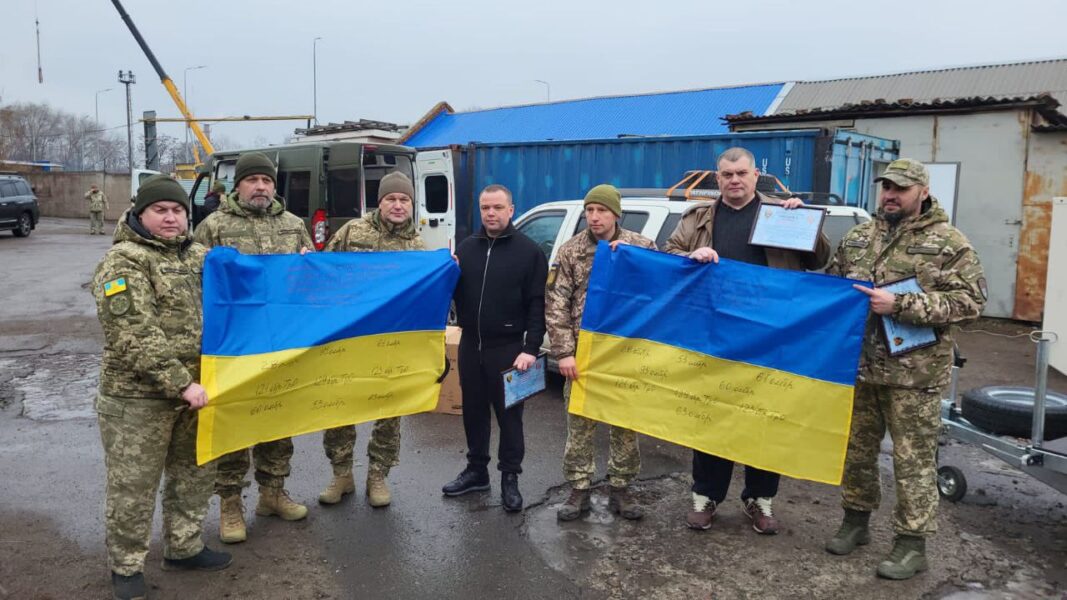 Військові отримали помічне устаткування для облаштування фронтового побуту