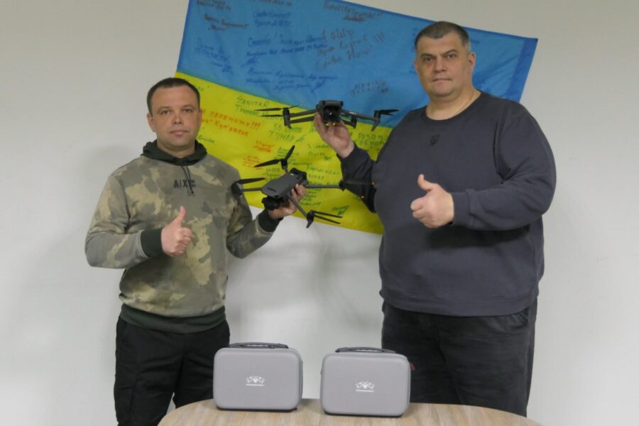 Захисники Донеччини отримали дрони для спостереження за ворогом