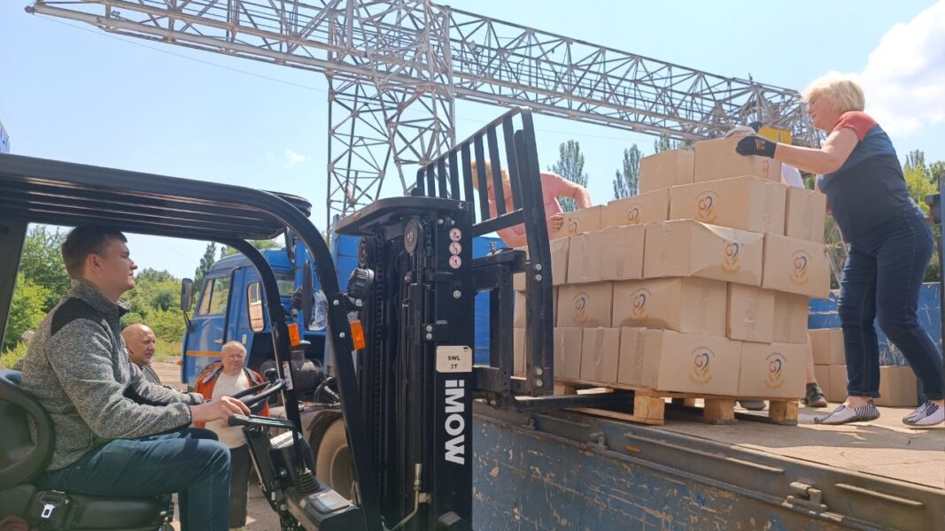 Постраждалі від війни ветерани праці індустріального Криворіжжя отримали допомогу