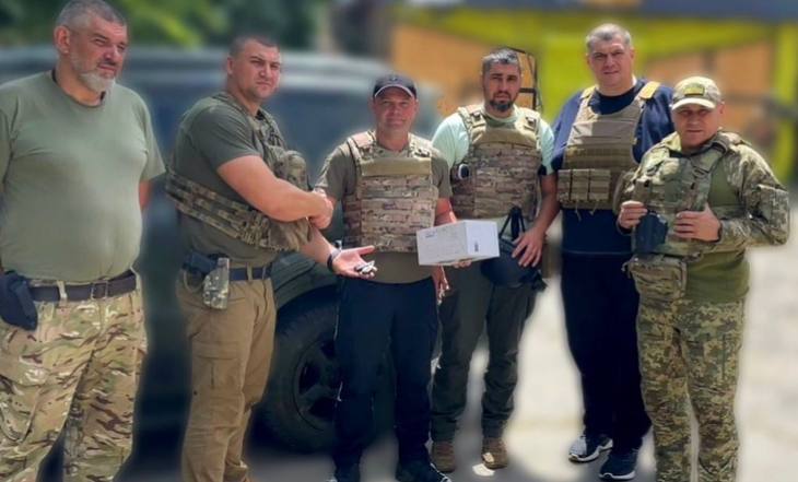 Захисникам півдня: за сприяння депутатів з Криворіжжя допомогу отримав підрозділ штурмовиків