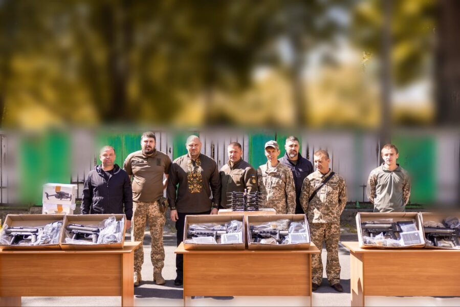 Незламній танковій бригаді: дрони й гранатомети для підрозділу родом з Криворіжжя