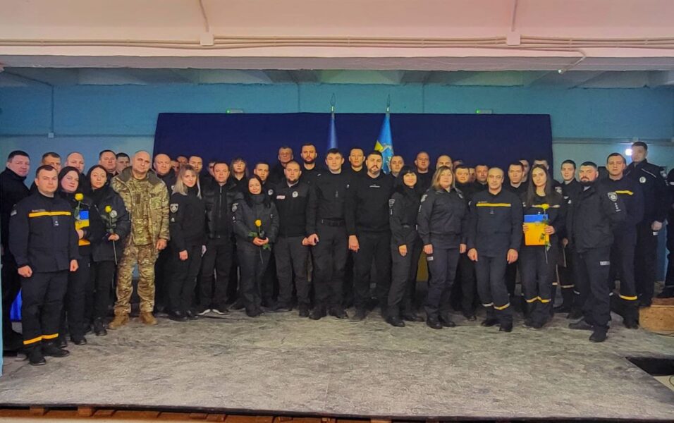 На Криворіжжі нагородили охоронців безпеки й правопорядку