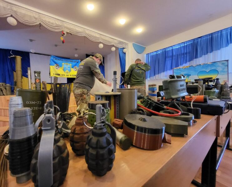 Уроки з мінної безпеки для школярів Криворіжжя